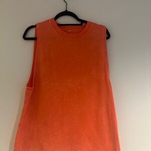 lululemon athletica pink/orange all yours tank top